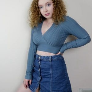 CAbi fitted sweater